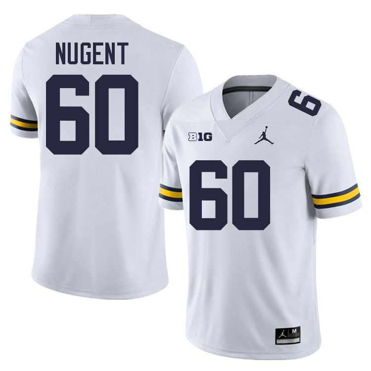 Drake Nugent Michigan Jersey,Michigan Wolverines #60 Drake Nugent Jersey Youth-White